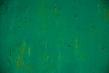 Fototapeta na wymiar background metal surface with green paint