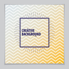 Cover with minimal design. Web, commerce or events vector graphic design template. Vector geometric pattern used in modern design. Minimalistic brochure design.
