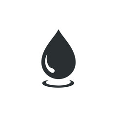Fototapeta premium water drop icon design element