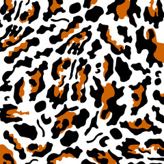 Wildlife animal pattern, leopard skin