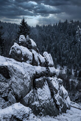 Tustan castle, Truskavets Ukraine, Karpati, Carpatians