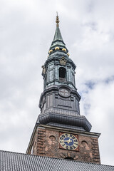St. Peter's Church (St. Petri Kirke, 15th century) is a historic church being oldest preserved church in city of Copenhagen, domicile of German-speaking congregation. Copenhagen, Denmark.