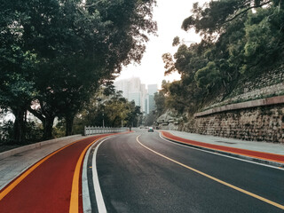 road in the mountains
