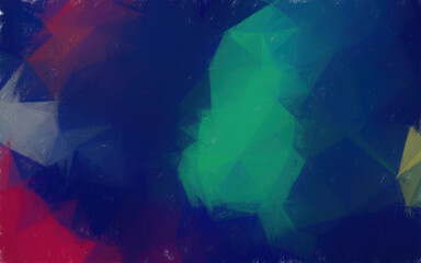 Polygon Colorful Backgrounds  & Sketch Style