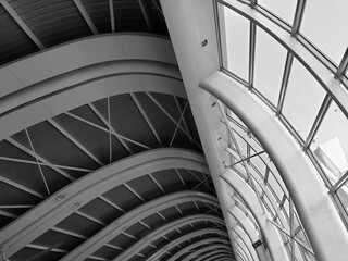 Fototapeta premium Abstract Building Structure