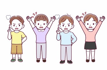 仲良しの子どもたち