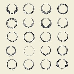 Laurel Wreath Set