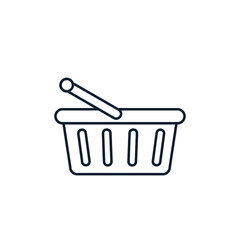 shop cart icon simple logo design element