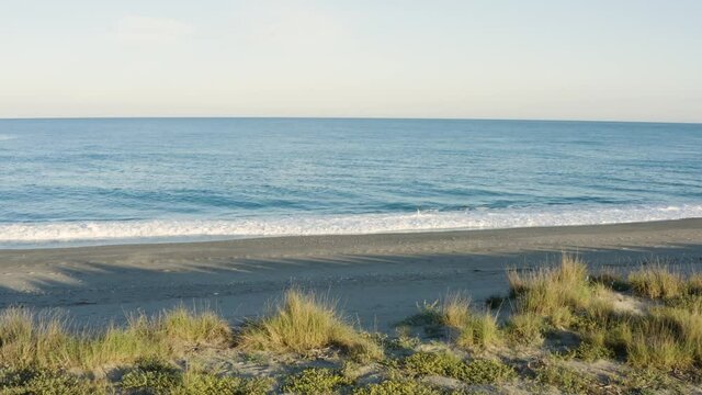 Spiaggia in Calabria vista aerea