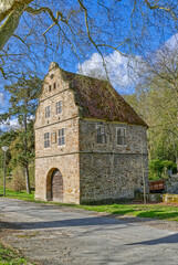 Historisches Torhaus zu einem Park in Dortmund