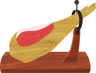 Prosciutto, tapas, bar, Spanish food