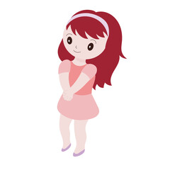 red hair girl