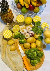 Cooking with fruits and vegetables