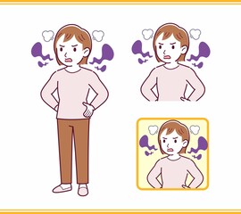 Girl in pink long sleeves