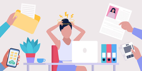 Information overload concept