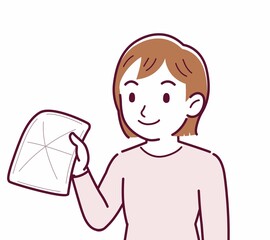 Girl in pink long sleeves