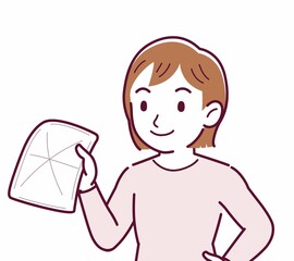 Girl in pink long sleeves