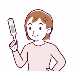 Girl in pink long sleeves