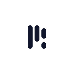 letter R logo. Vector design	