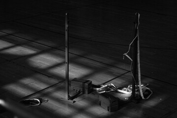 Gym light in the afternoon