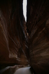 The Siq of Petra with its beautiful rocks