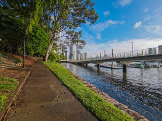 Obraz premium boardwalk in the park