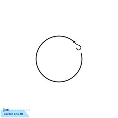 fishing rod vector illustration 