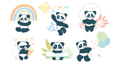 Panda character set