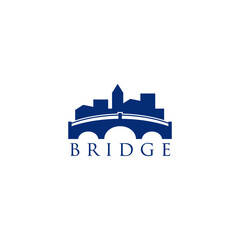 bridge icon company logo template