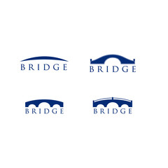bridge icon company logo template