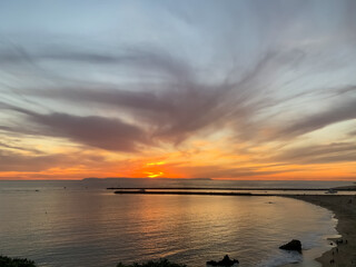 Newport Beach Harbor Sunset