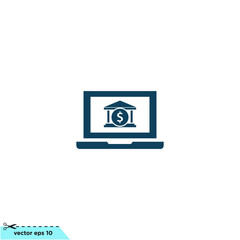 online banking icon symbol 