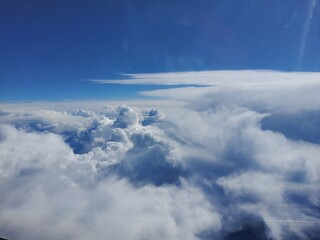 Naklejka premium clouds in the sky
