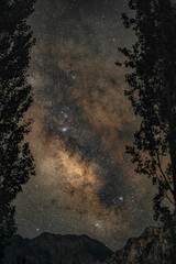 clouds over the city