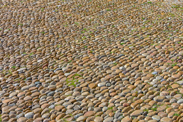 Cobblestone Road Surface