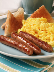 Breakfast images for the food industry.