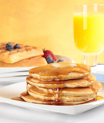 Breakfast images for the food industry.