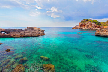 Fototapeta na wymiar Wunderschöner Strand auf Mallorca, Spanien