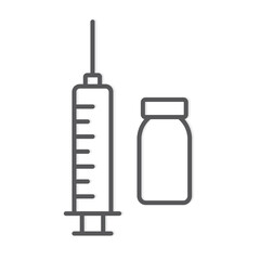 vaccine medical concept- vector illustration