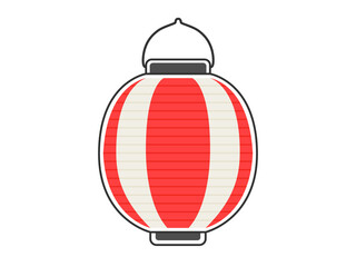 祭りの提灯のイラスト