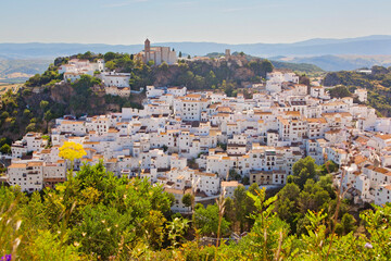 Casares, weisses Dorf in Andalusien, Spanien 