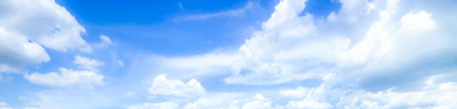 blue sky background with tiny clouds. panorama,Blue sky background with clouds