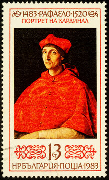 Portrait of Cardinal by Raphael Santi