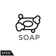 soap icon simple design element