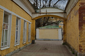 Outbuildings of the Valuevo noble estate.