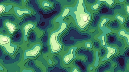 Image of abstract shapes of different sizes with shadow elements