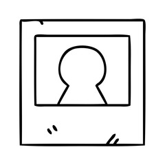 old instant photograph