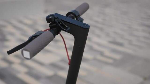 Electric scooter, a convenient and environmentally friendly mode of transport.