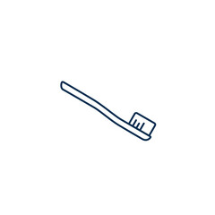 tooth brush icon logo