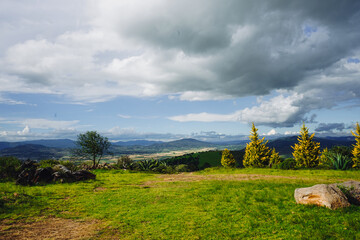 landscape in the mountains